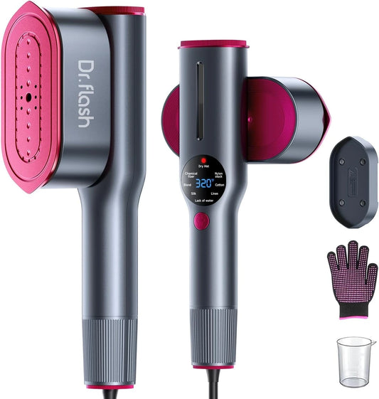 DRFLASH Portable Garment Steamer and Iron