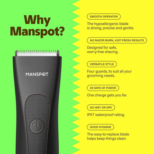 MANSPOT Body Hair Trimmer