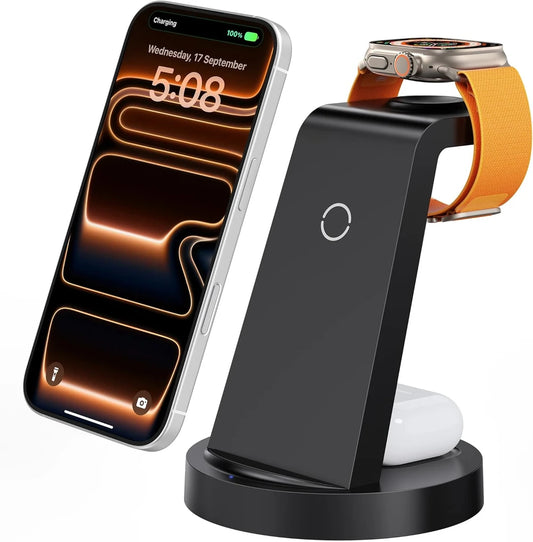 Anlmz Triple Device Wireless Charging Stand